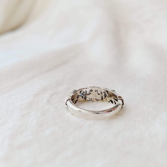 Silver Rose Ring - Picture 3 of 4